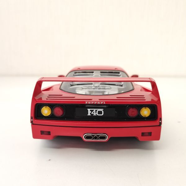 LL2【100】1円~ 京商 1/18 フェラーリ F40 レッド 赤 RED No.08411R