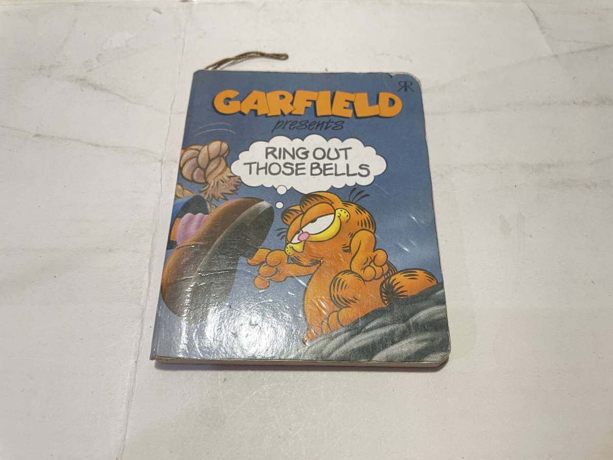  за границей книга с картинками Garfield 1990 год 