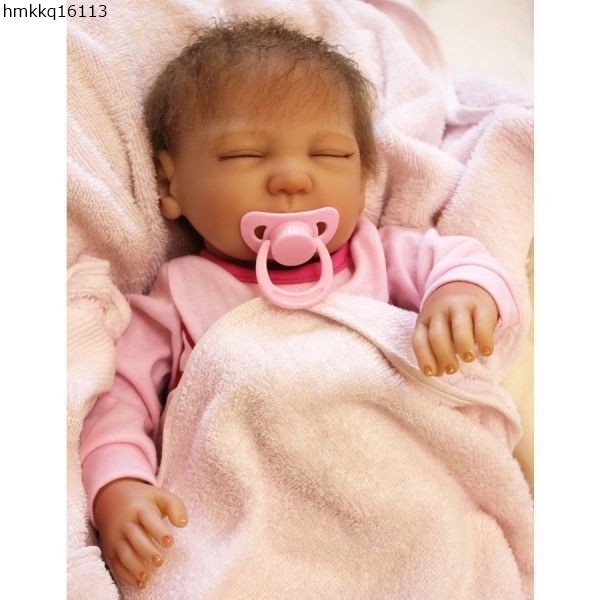 リボーンドール リアル赤ちゃん人形 かわいいベビー人形 ハンドメイド海外ドール 衣装付き クローズアイ ぐっすり熟睡中