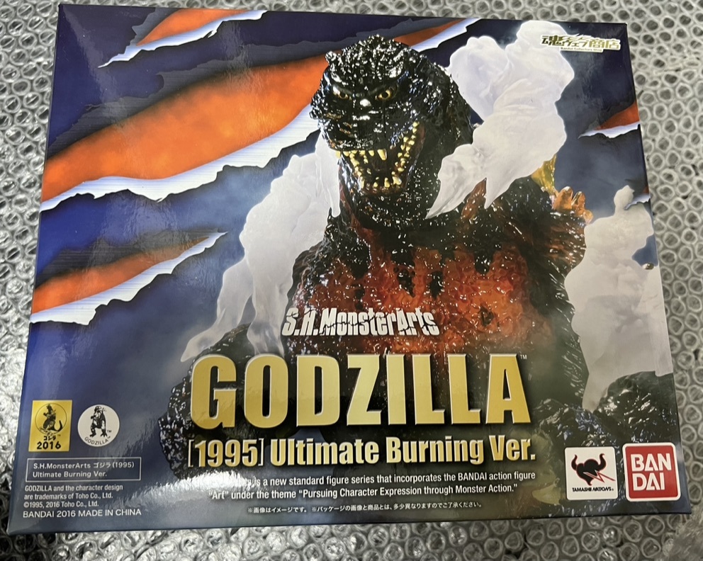 低価格の S.H.モンスターアーツ ゴジラ 1995 Ultimate Burning Ver