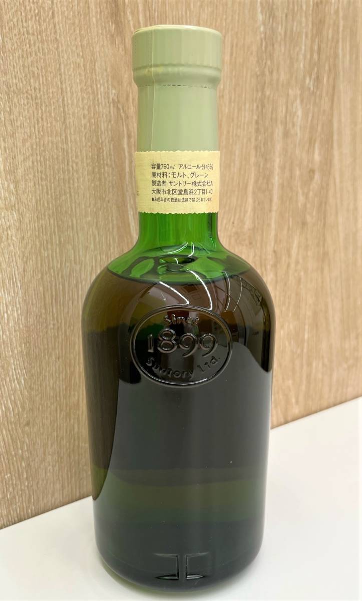 クーポン廉価 未開栓 SUNTORY プレジデントチョイス 佐治敬三 760ml 43