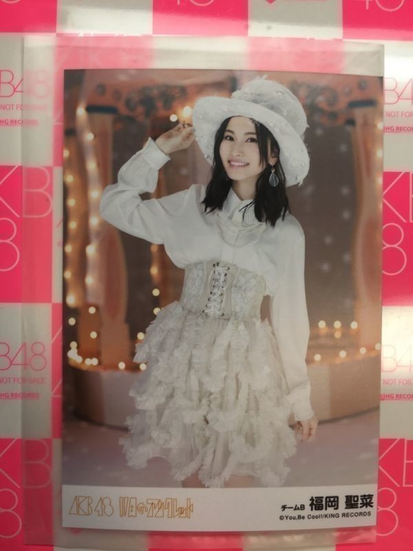 AKB48 11月のアンクレット 劇場盤 写真 福岡聖菜_画像1
