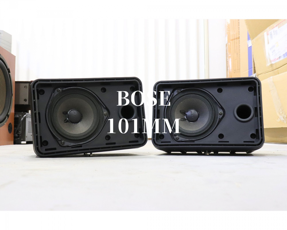 人気モデル! BOSE MODEL 101MM スピーカーペア ブラックカラー