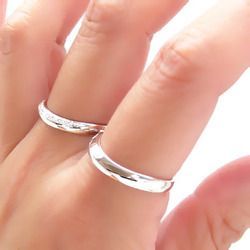 指輪 結婚ペアリング 2本セット ダイヤモンド 0.1ct マリッジリング k18ゴールド 18金 人気 レディース_画像3
