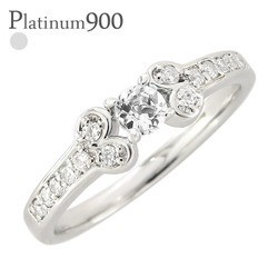 日本未入荷 pt900 プラチナ900 0.25ct ダイヤ ダイヤモンド 指輪