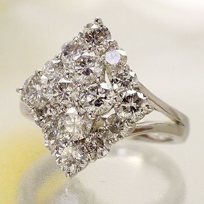 指輪 ダイヤモンド リング 2ct プラチナ900 pt900 レディース ジュエリー アクセサリー