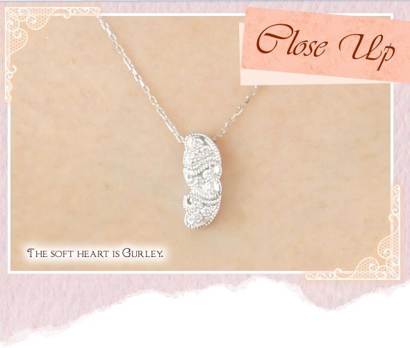 プラチナ900 pt900 ダイヤモンド ハート ネックレス ダイヤ 0.13ct ペンダント レディース ジュエリー アクセサリー クリスマス