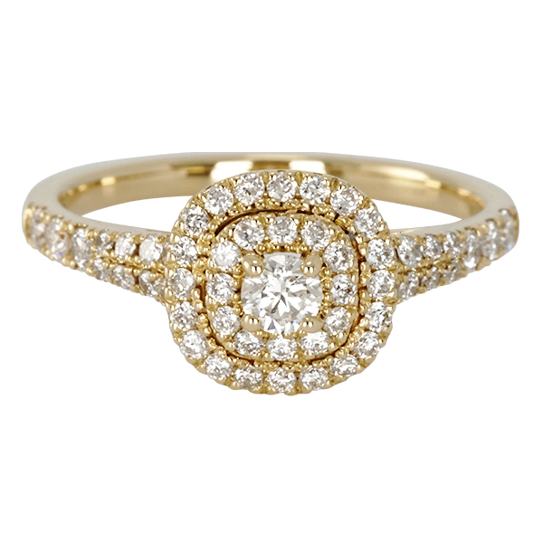 ダイヤモンド リング レディース せまい 指輪 18金 18k K18 ダイヤモンド リング レディース せまい 指輪 18金 18k K18