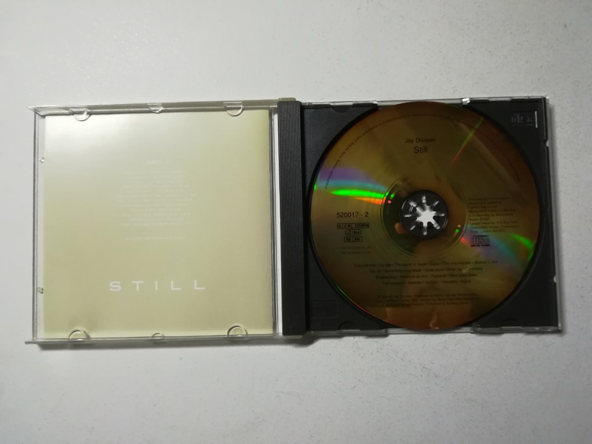 【CD】Joy Division - Still 1981年(1990年UK盤) UKポストパンク/ニューウェーヴ ※New Order前身_画像3