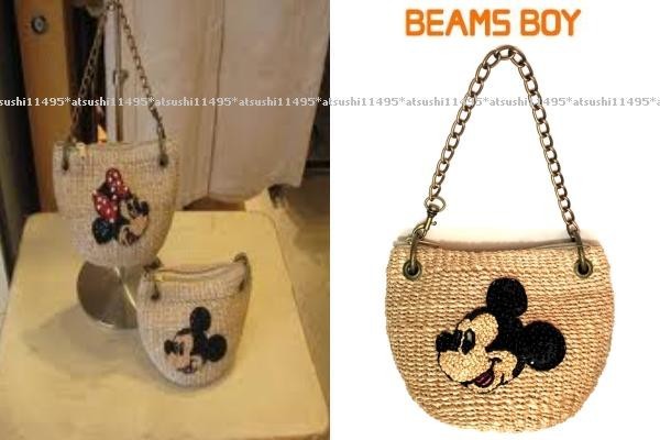 ヤフオク 希少 Beams Boy ビームスボーイ Disney ミッキ