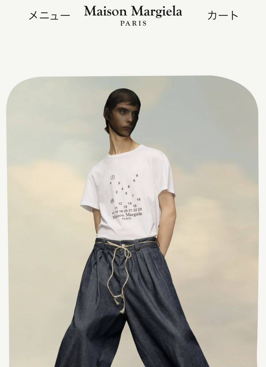 新品 メゾンマルジェラ Maison Margiela クルーネックTシャツ