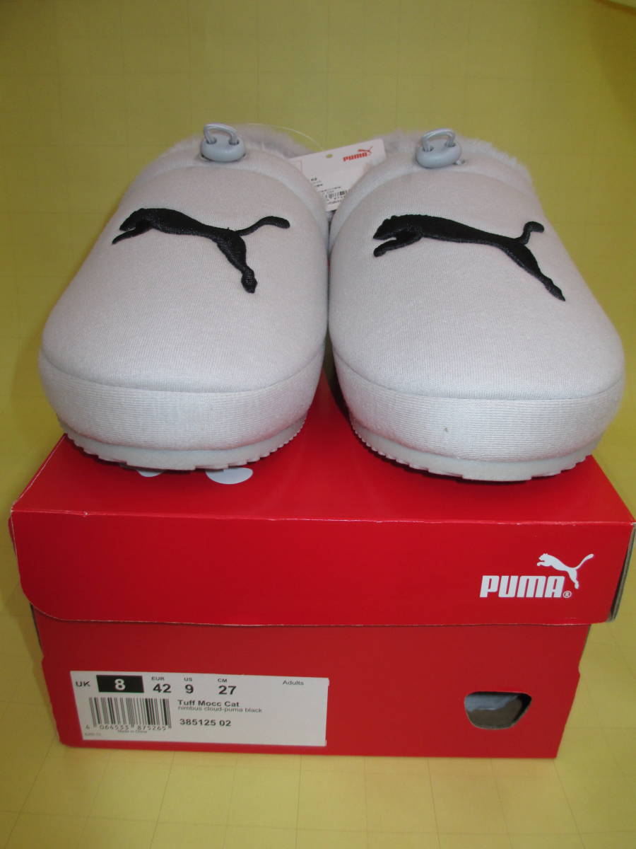 PUMAプーマ【タフモックキャット：スリッパ】385125 02　　27,0cm　　グレー_画像2