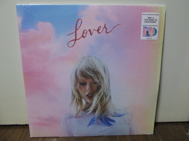 未再生 盤質A EU-original Lover 2LP＜Colored Vinyl＞ Taylor Swift テイラー・スイフト アナログレコード Analog_画像1