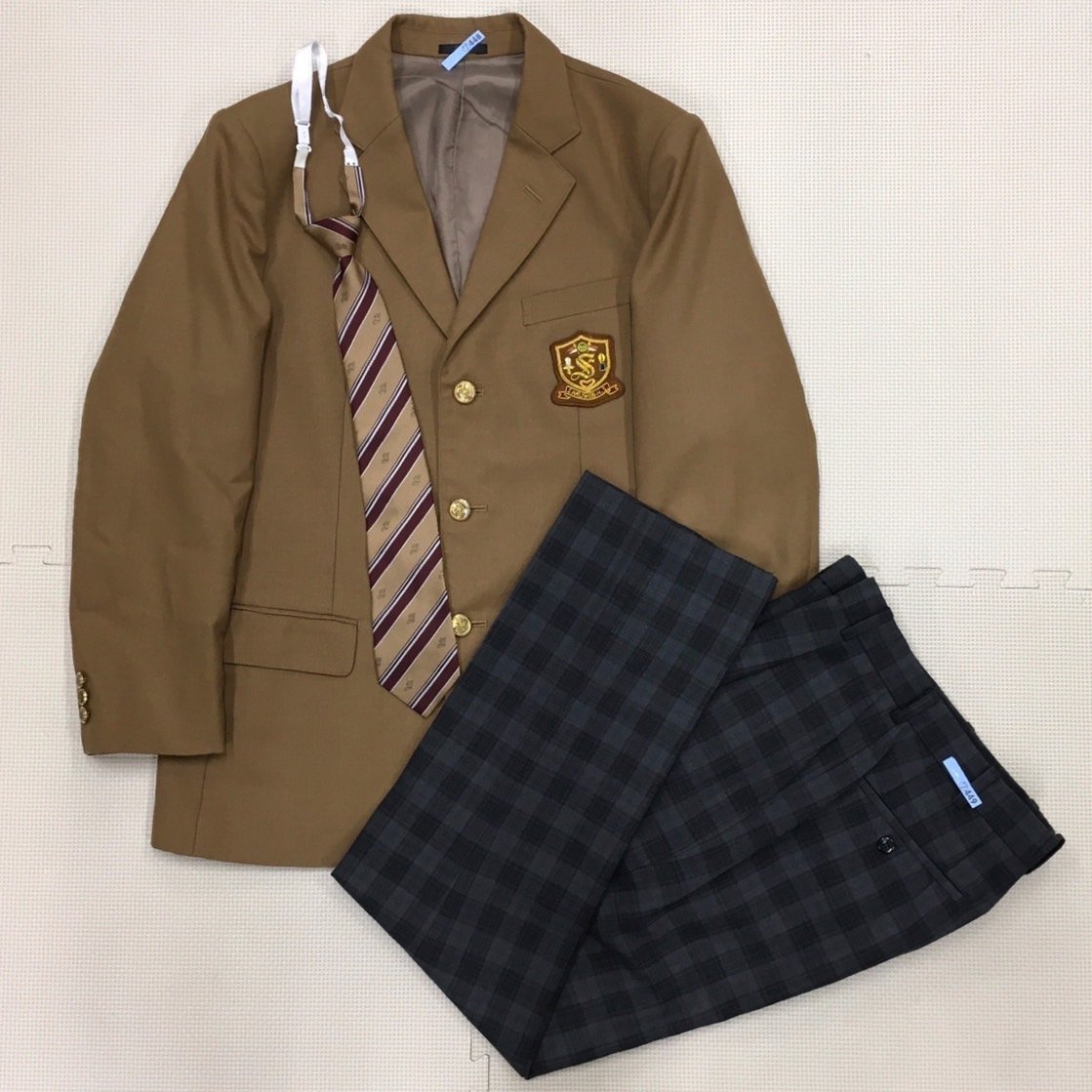 T)A448(中古)栃木県 作新学院高校 総合進学部 男子学生服 3点 T)A448(中古)栃木県 作新学院高校 総合進学部 男子学生服 3点