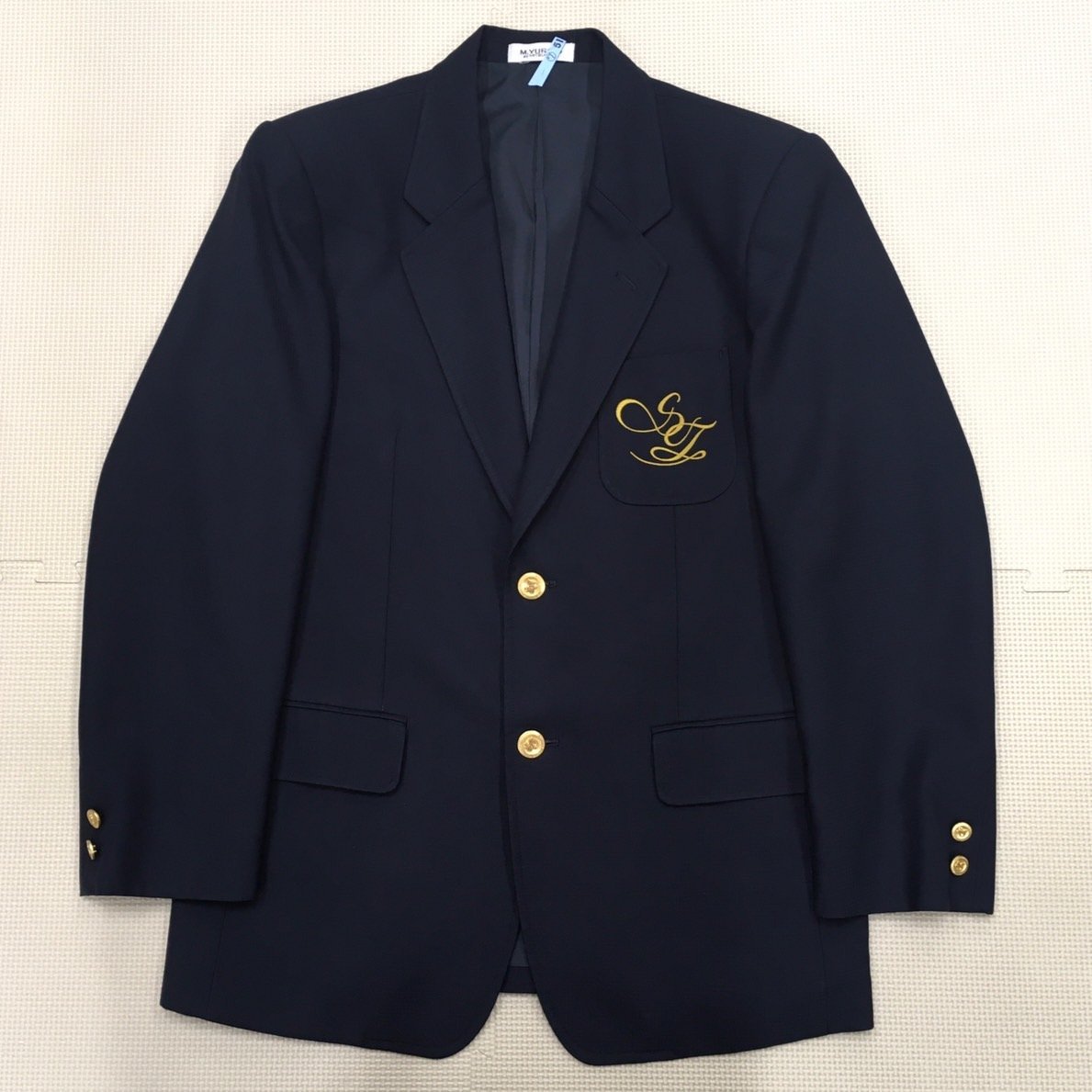 AS854(中古)福島県 須賀川桐陽高校 男子学生服 12点セット /M AS854(中古)福島県 須賀川桐陽高校 男子学生服 12点セット /M