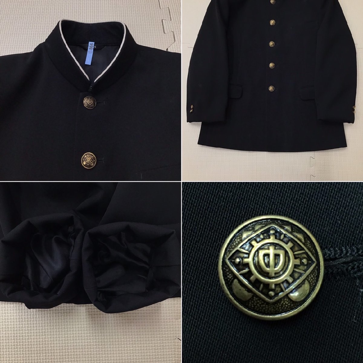 超特価SALE開催! OS785-1 (箱) 3点 男子学生服 東中学校 太田市立 群馬県 (中古) 学生服