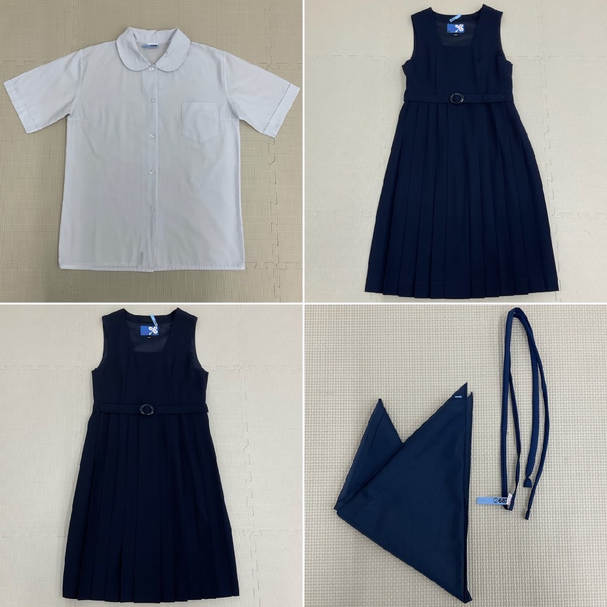 US671 (中古) 千葉県 松戸市立 小金南中学校 6点セット /160A US671 (中古) 千葉県 松戸市立 小金南中学校 6点セット /160A