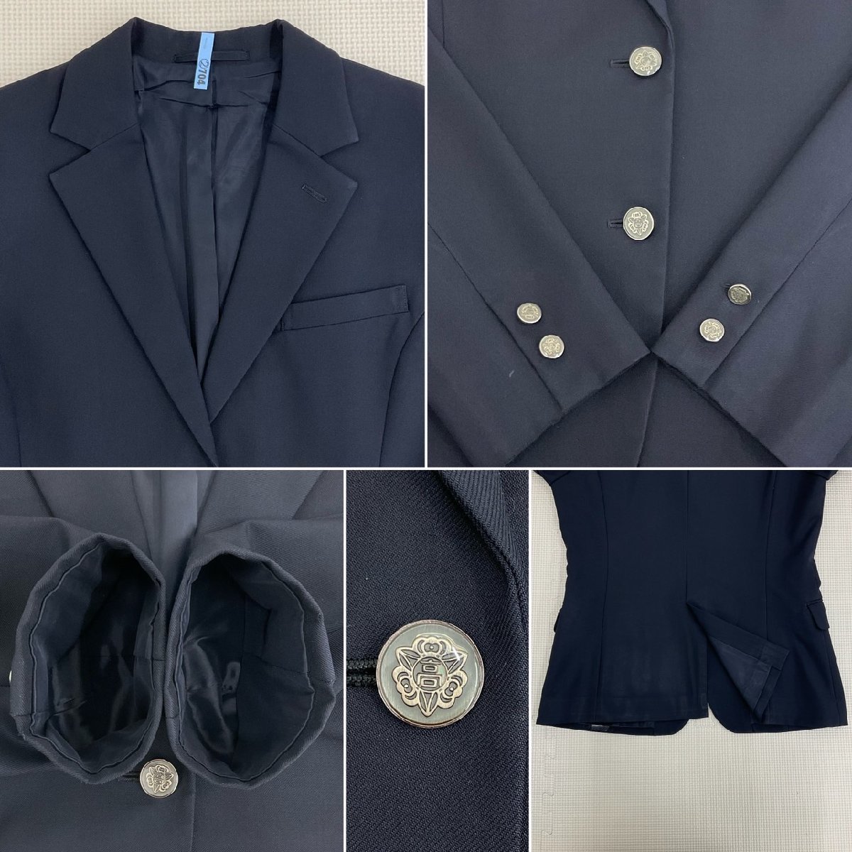 爆買いしたくなる US874()神奈川県 /指定品/165A/L/W72 9点セット 新城高校 学生服