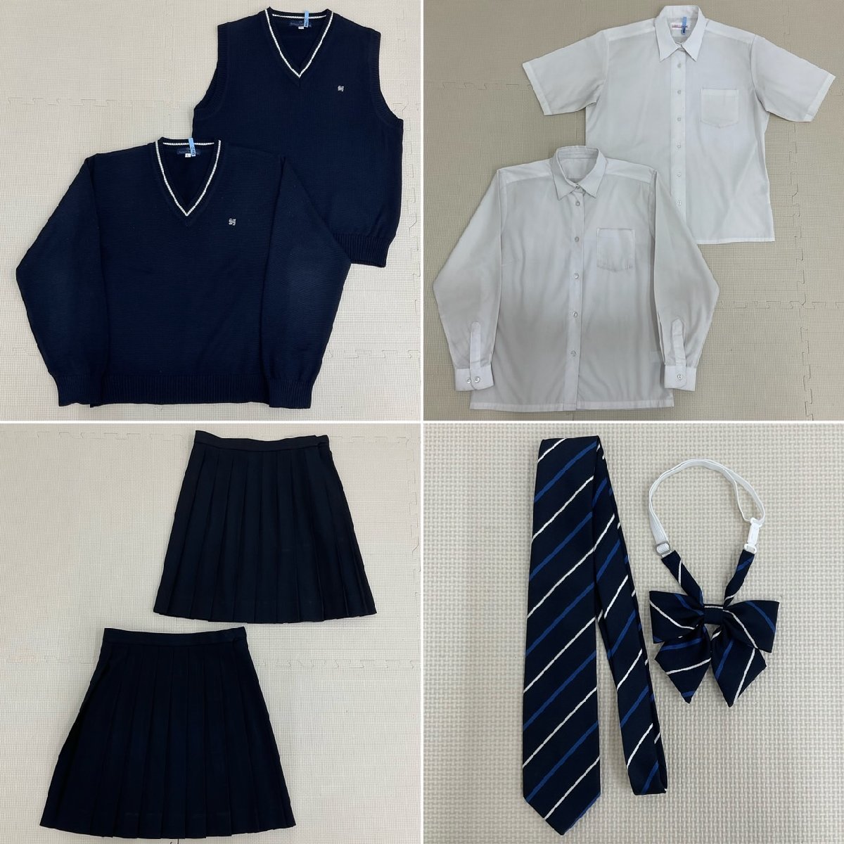 お歳暮 US874()神奈川県 新城高校 /指定品/165A/L/W72 9点セット 学生服