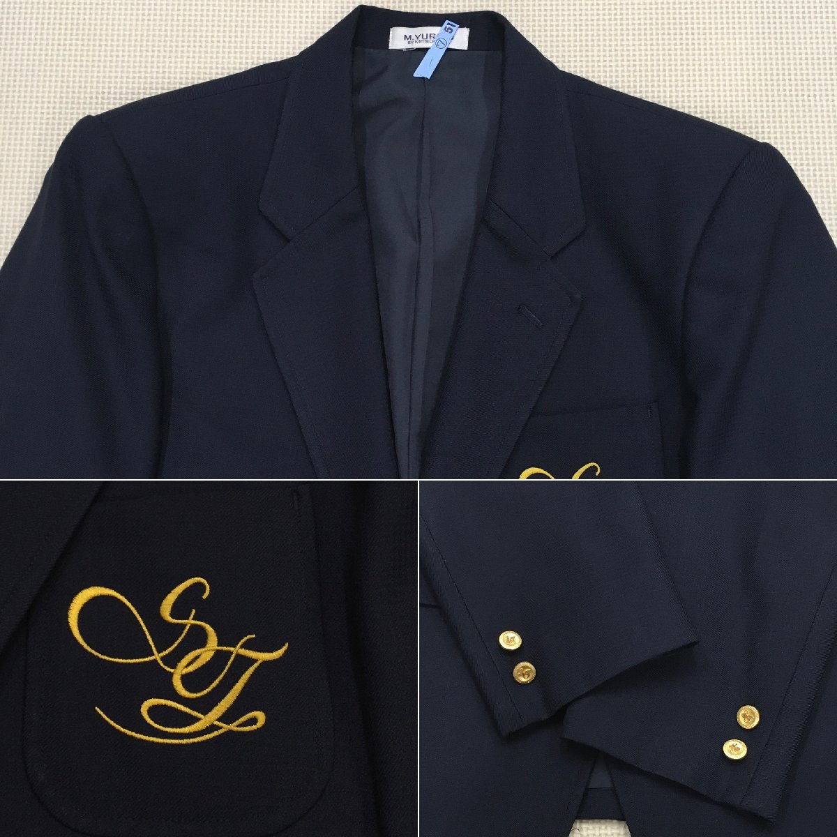 AS854(中古)福島県 須賀川桐陽高校 男子学生服 12点セット /M AS854(中古)福島県 須賀川桐陽高校 男子学生服 12点セット /M