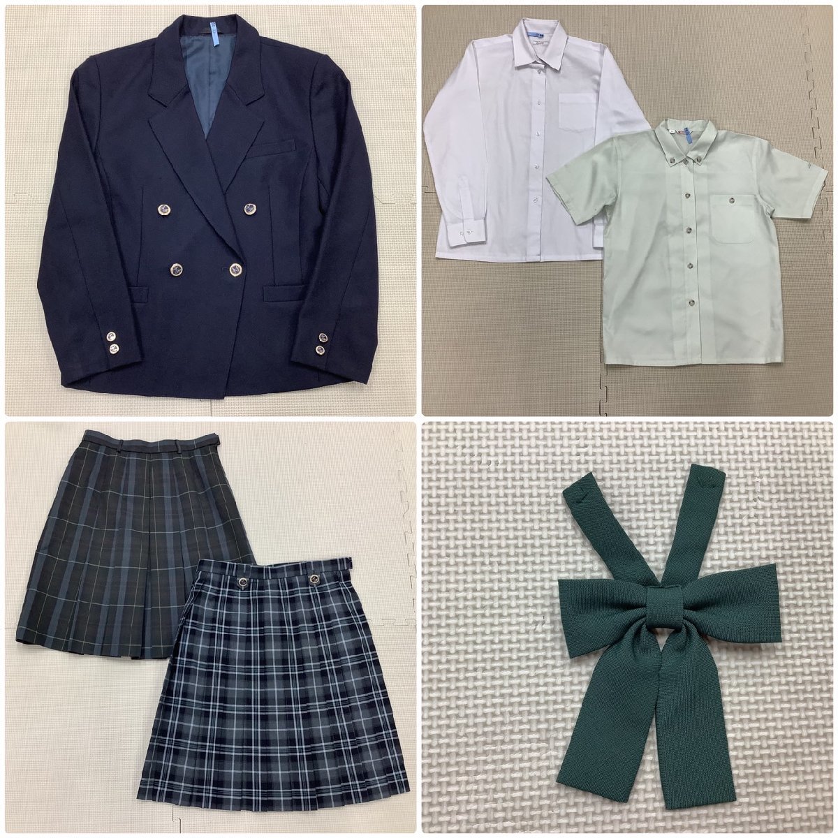 Y)I95 (中古) 山形県 左沢高校 6点セット /160A/M/W69/ブレザー Y)I95 (中古) 山形県 左沢高校 6点セット /160A/M/W69/ブレザー