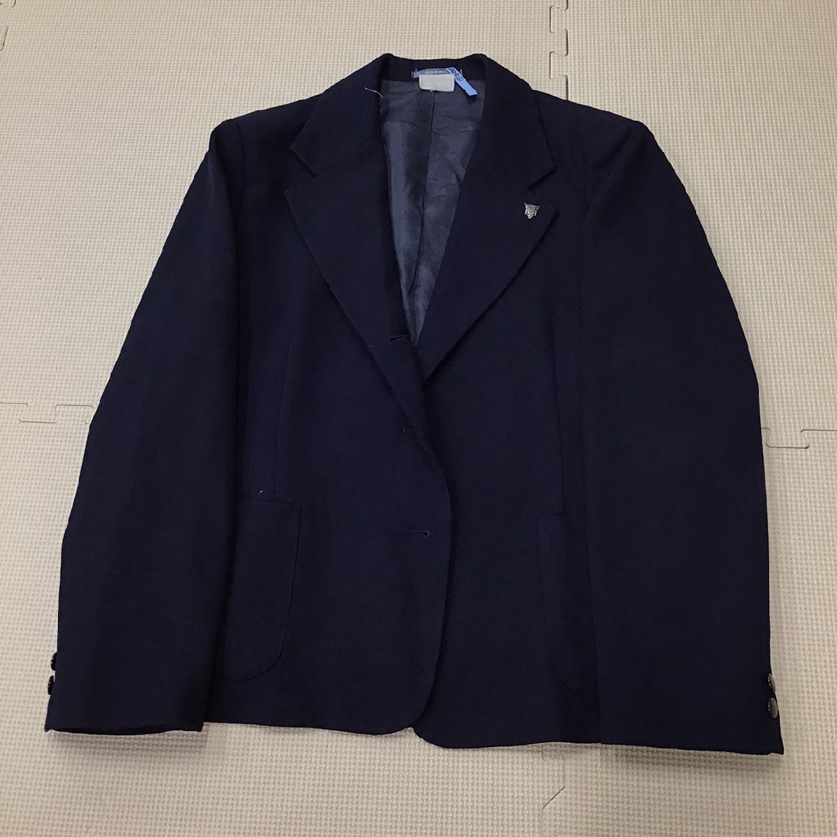 O505 (中古) 兵庫県 太子高校 4点セット /校章/ブレザー O505 (中古) 兵庫県 太子高校 4点セット /校章/ブレザー