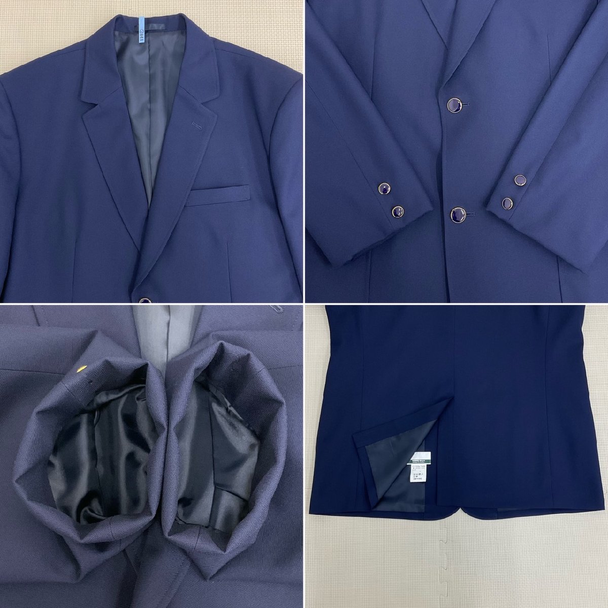 UT363 (中古) 栃木県 日新中学校 男子学生服 3点セット /特大/別 UT363 (中古) 栃木県 日新中学校 男子学生服 3点セット /特大/別