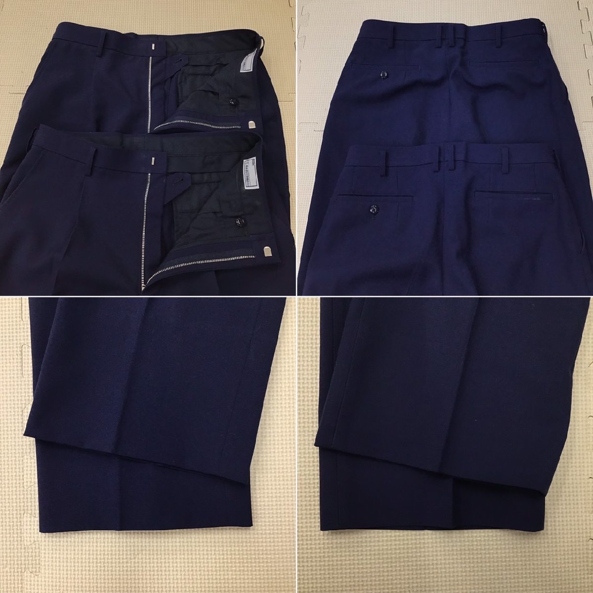 OT368 (中古)栃木県 栃木南高校 男子学生服 6点セット/指定品/Cランク/180A/W76/学ラン/セーター/シャツ/ズボン/青紺/学生服/卒業生品_画像8