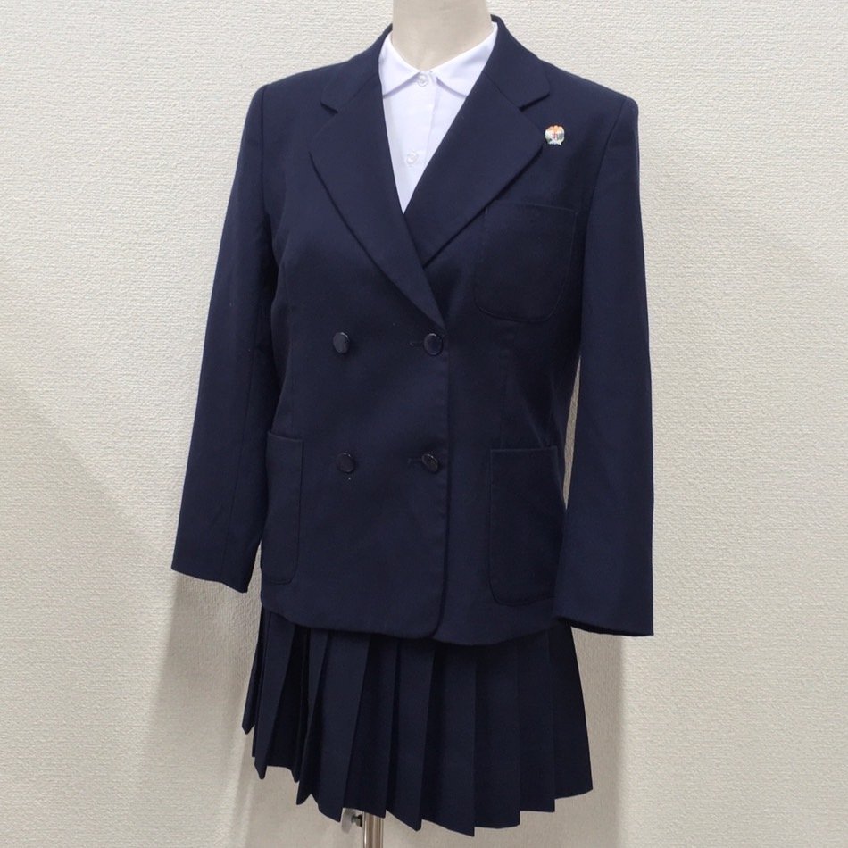 AT331-2(中古) 栃木県 宇都宮市立雀宮中学校 3点セット /校章付 AT331-2(中古) 栃木県 宇都宮市立雀宮中学校 3点セット /校章付