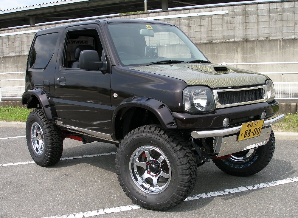 JB23 Jimny for Monroe spoiler ng shock 