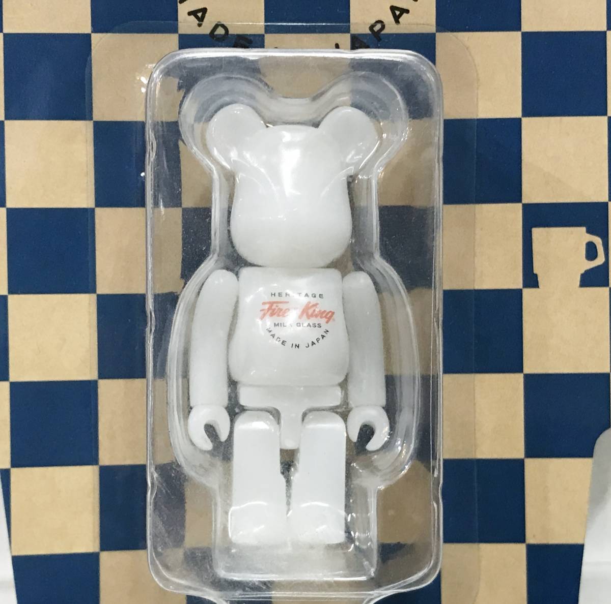BE@RBRICK ベアブリック ファイヤーキング Fire-King(WHITE / JADE