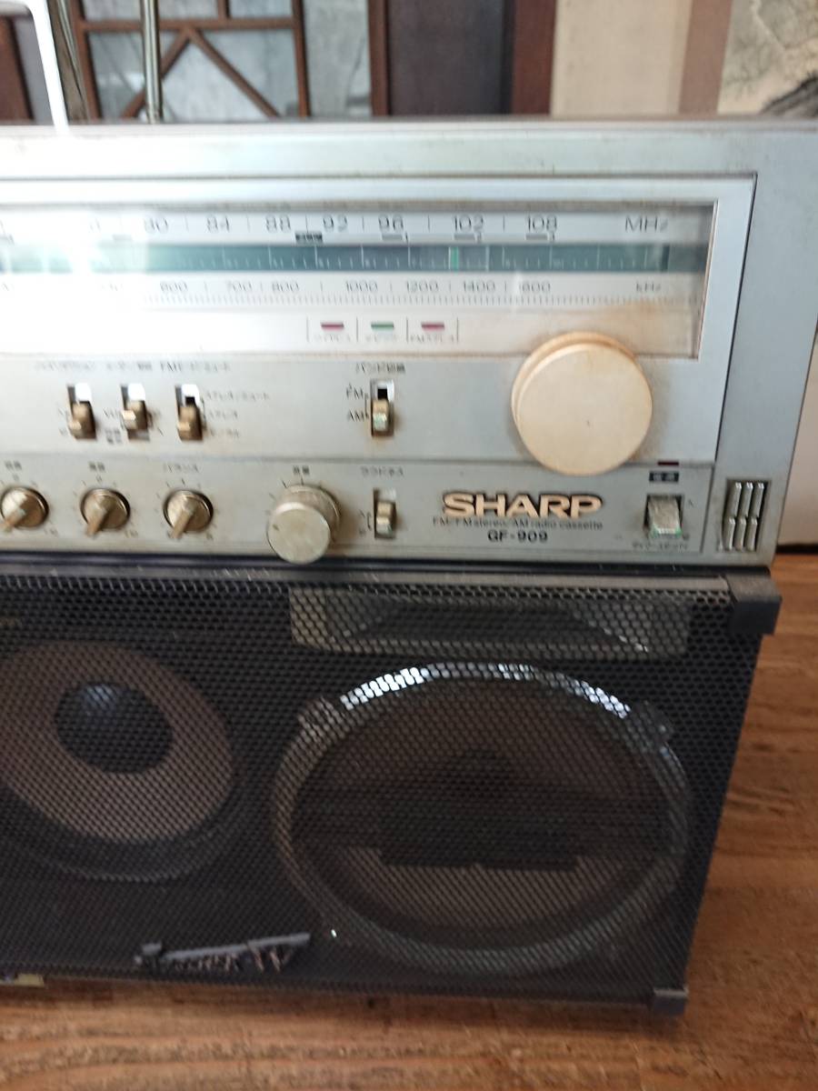 シャープ ラジカセ GF-909 | normanhubbard.com