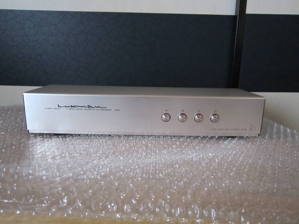 大好き LUX RCA ライン セレクター 4系統 AS-44 fisd.lk