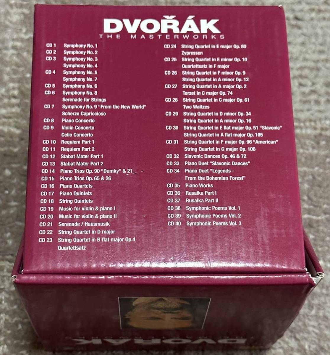 最安 40CD BOX BRILLIANT / ドヴォルザーク 傑作集 DVORAK THE