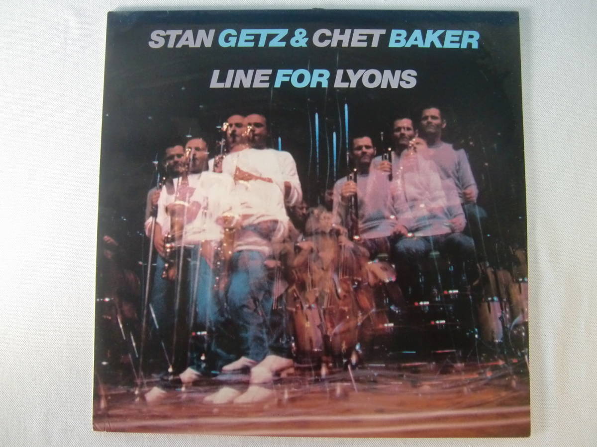 STAN GETZ スタン・ゲッツ & CHET BAKER チェット・ベイカー 　/ LINE FOR LYONS　- George Mraz - Victor Lewis - Jim McNeely - Sonet_画像1