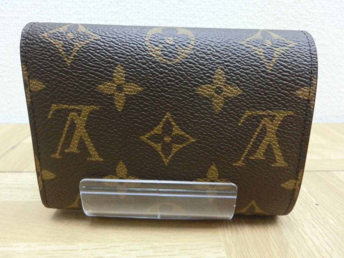 it/333495/2306/ルイヴィトン LOUIS VUITTON ポルトフォイユ・ヴィクトリーヌ　3つ折り財布 M62472/ブラウン　モノグラム/美品　_画像3