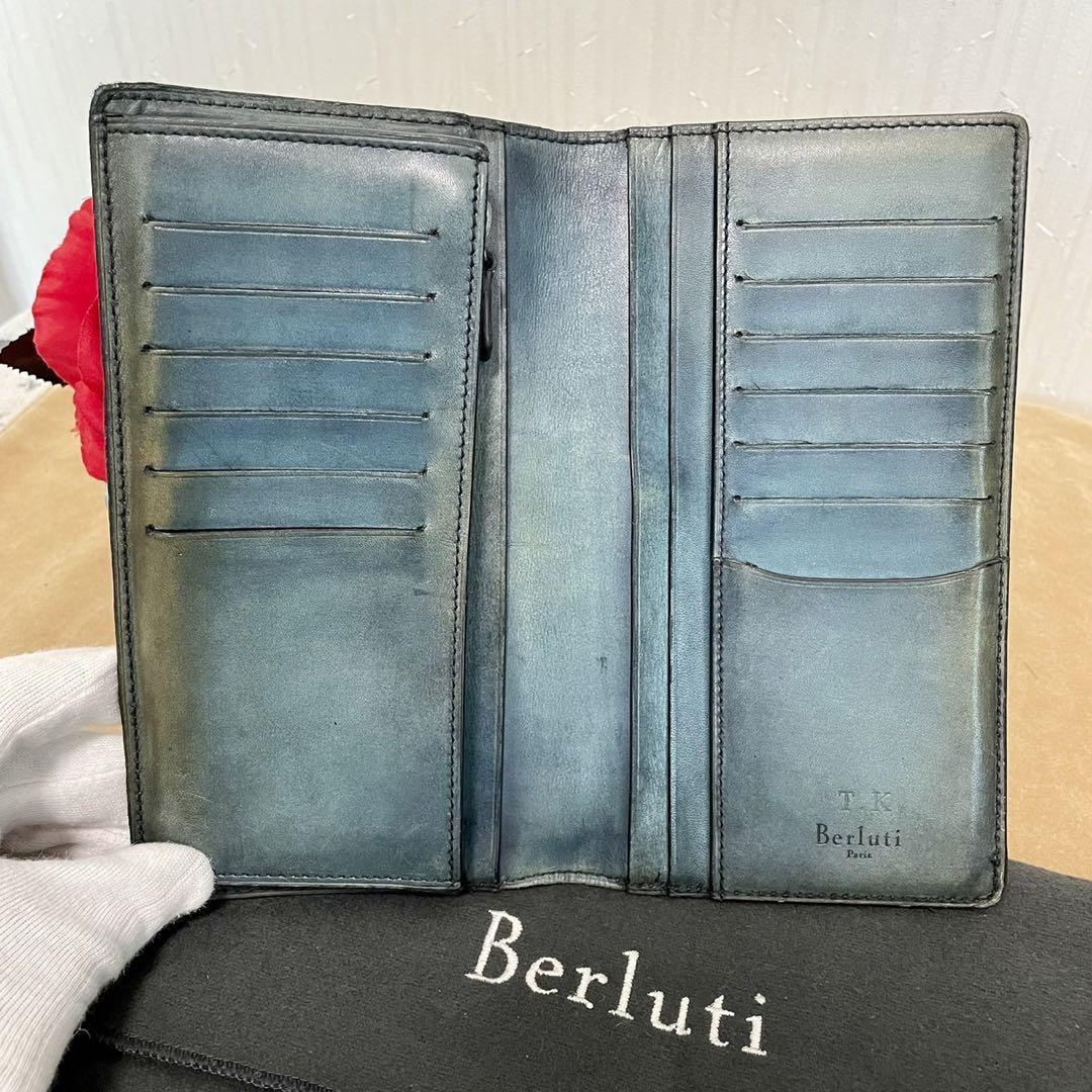 ベルルッティ カリグラフィBerluti エベネ長財布美品希少カラー
