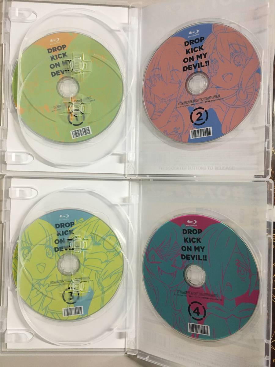 ○邪神ちゃんドロップキック 初回限定版 上下巻セット 収納BOX付き Blu