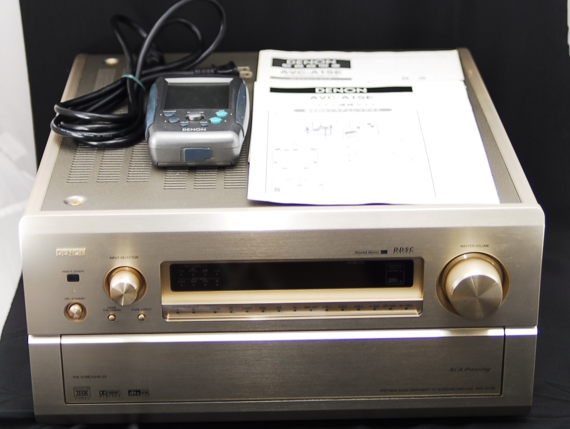 Denon AVC-A1SR Amplifier Owners Instruction Manual