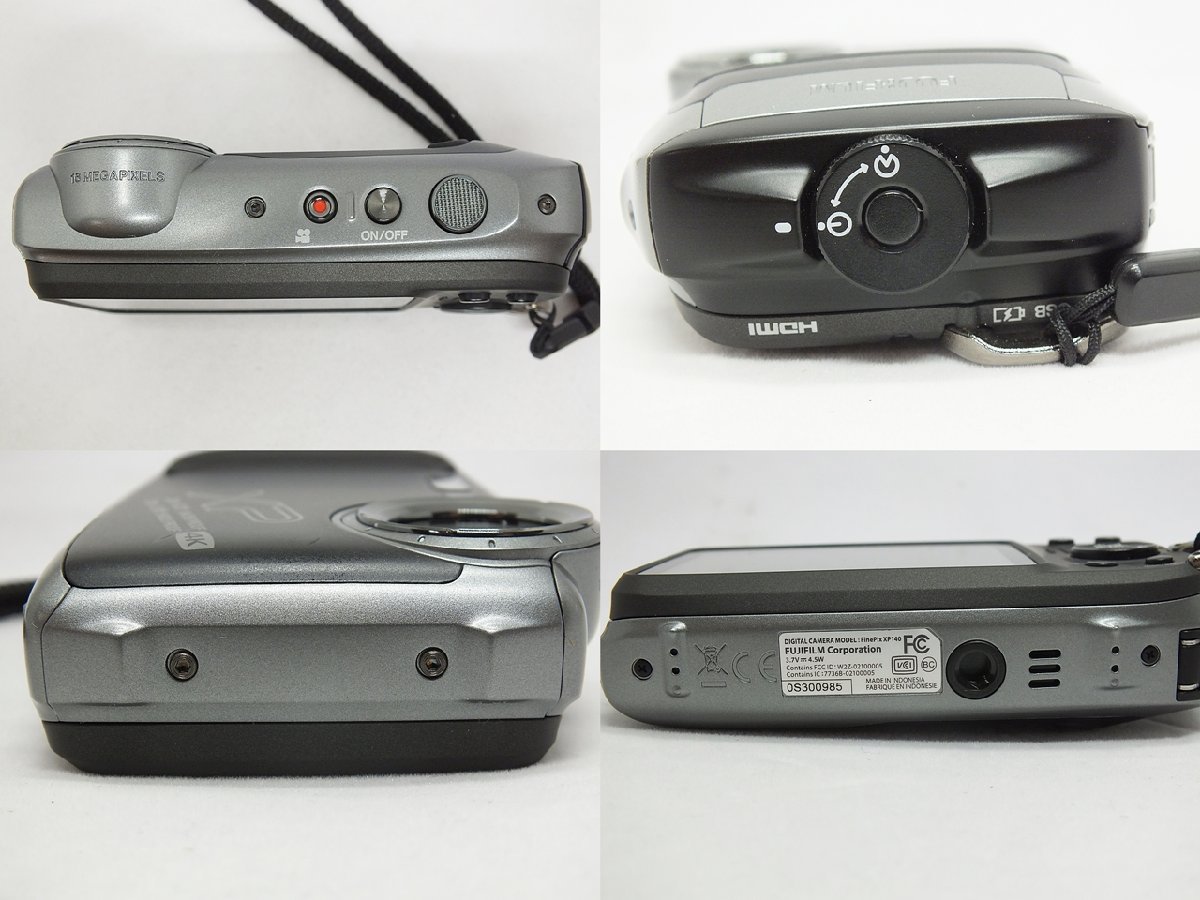 お得国産】 富士フィルム FinePix XP140 ダークシルバー 防水 LmxhB