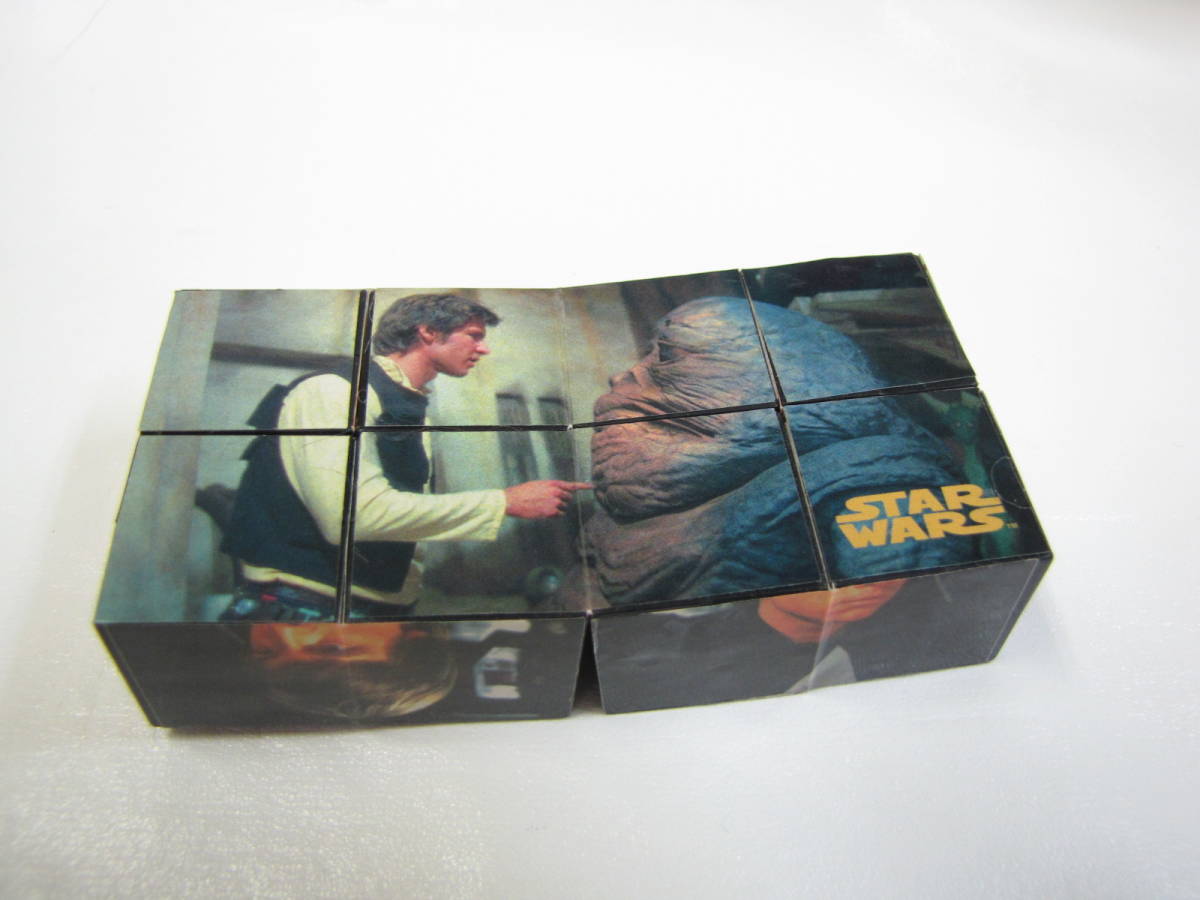 即決☆レア1996 star wars trilogy taco bell toys PUZZLE　CUBE　パズルキューブ　開封品_画像7