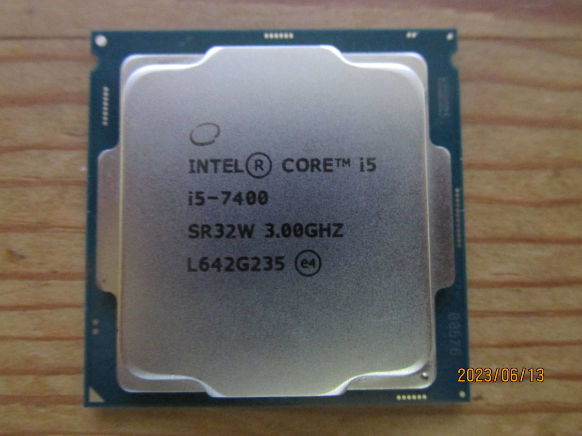インテルCore i5-7400 動作品| JChere雅虎拍卖代购