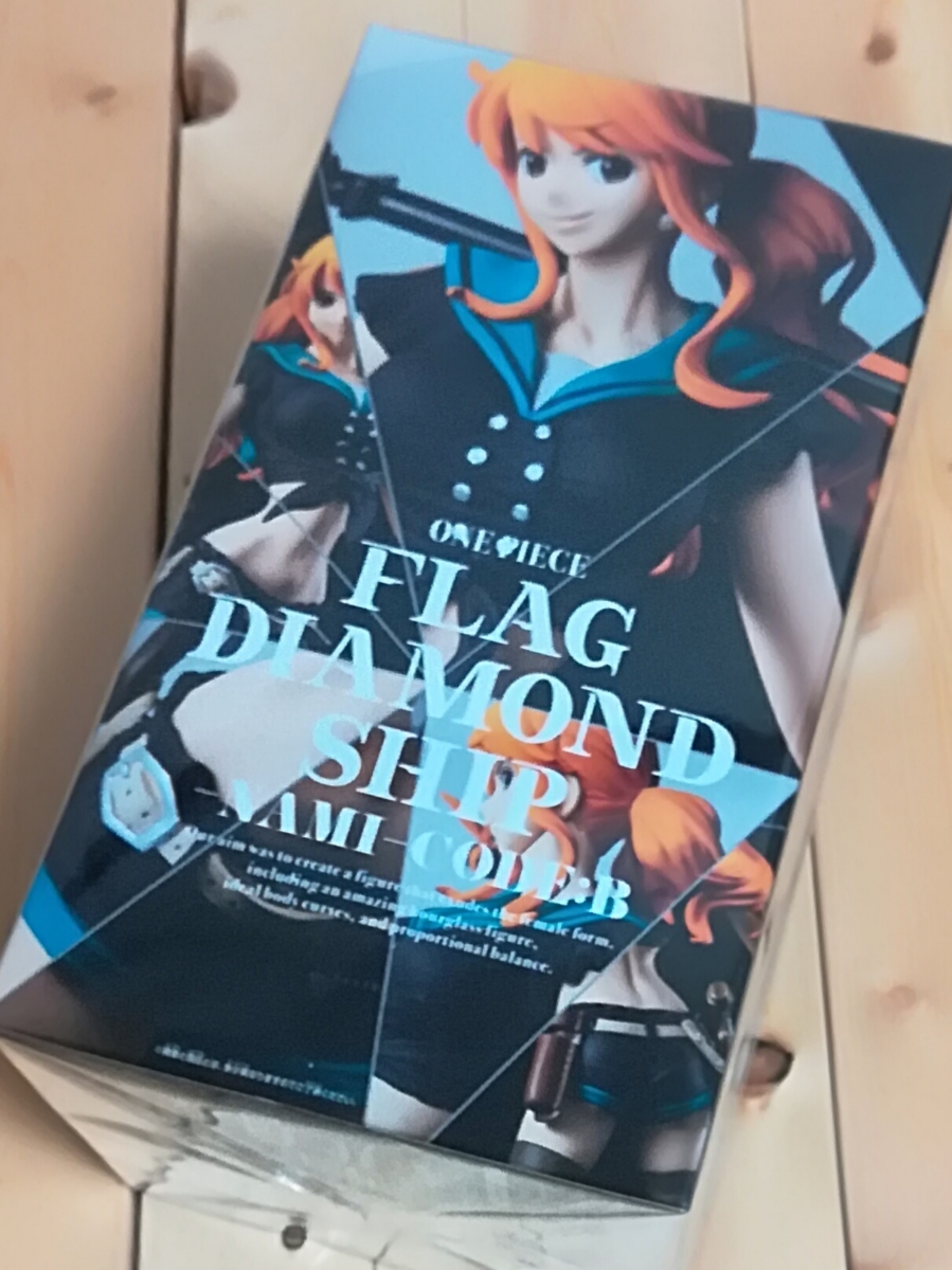 未開封【Nami】單片FLAG DIAMOND SHIP-NAMI-CODE：B ONE PIECE Banprest獎品非出售數字 <Br> 未開封【 ナミ 】ワンピース FLAG DIAMOND SHIP-NAMI-CODE：B　ONE PIECE バンプレスト　プライズ　非売品　フィギュア