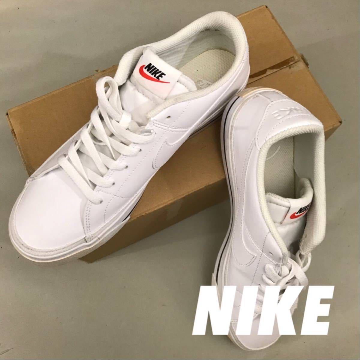 新品未使用】ナイキ NIKE スニーカー ローカット レザー 紐 新品未使用】ナイキ NIKE スニーカー ローカット レザー 紐