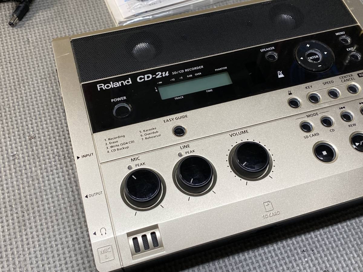 603 Roland CD-2u ローランド CDレコーダー-