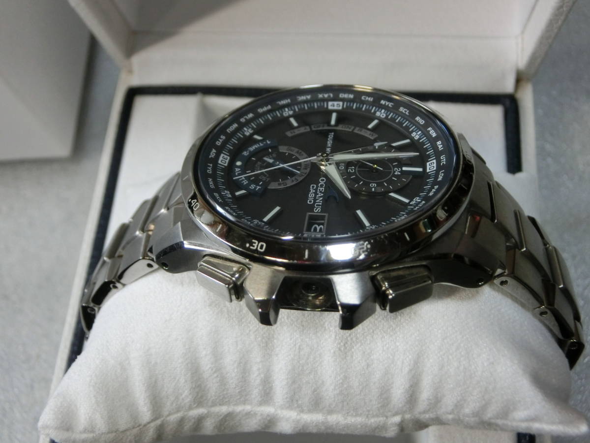 OCEANUS オシアナス 電波ソーラー チタン (OCW-T1000-1AJF) | comfaca.com