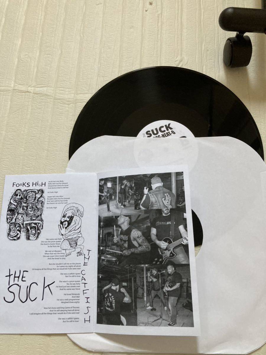 The Suck 「In -Cog-Neat-O 」LP punk pop melodic ramoneacore queers screeching weasel rock 100枚限定_画像3