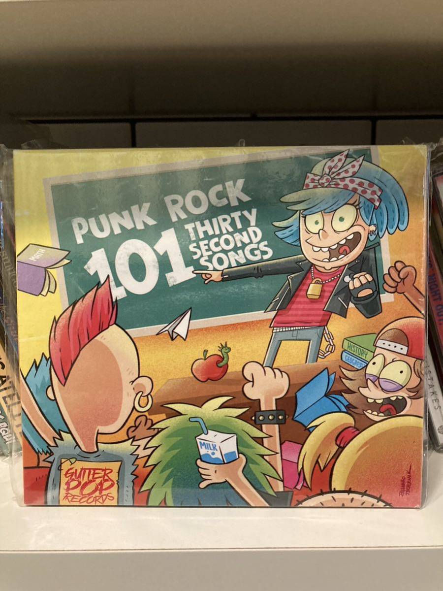 VA 「Punk Rock 101 」punk pop CD ramones melodic vapids riptides jasons deecracks zatopeks hawaiians prozacs avem termites_画像1