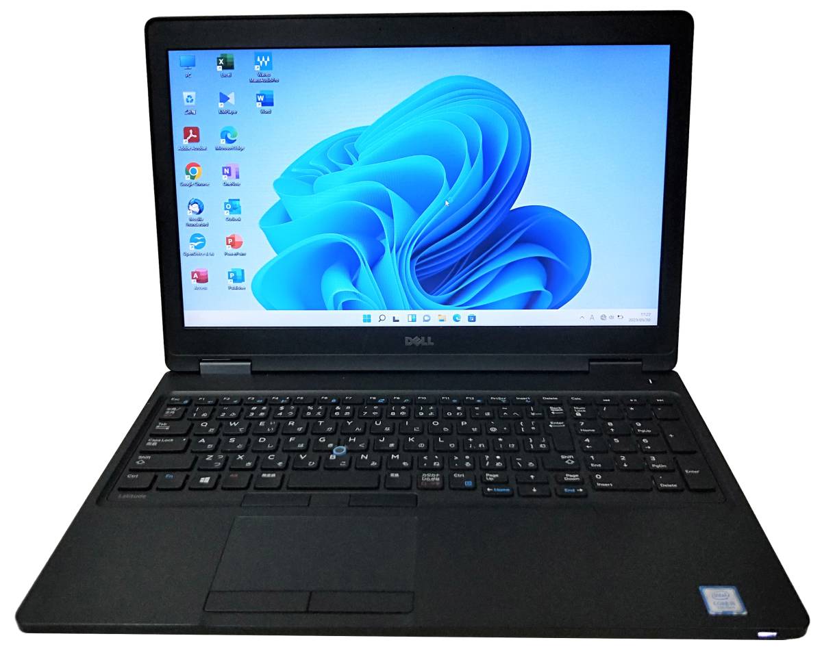 ★【驚速 DELL Latitude 5580 Core i5-7200U 2.50GHz x4+8GB+SSD500GB 15.6インチノートPC】 Win11+Office2021 Pro/HDMI■D053029_画像1