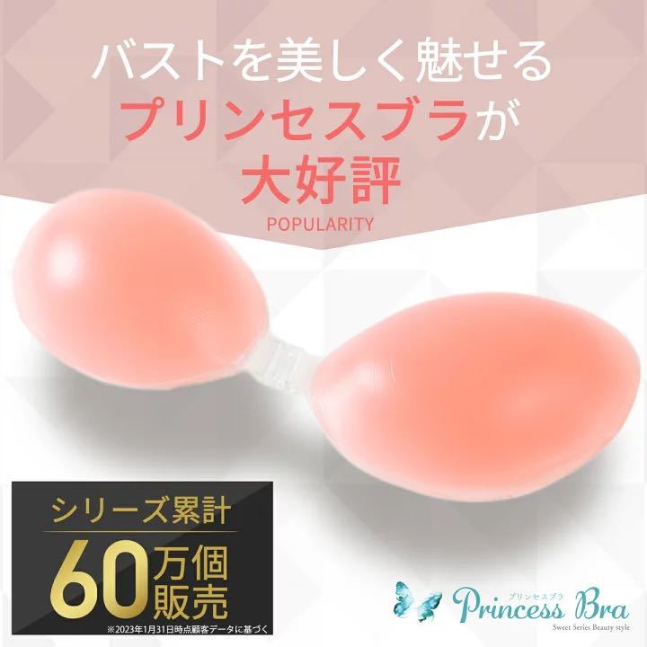国内外の人気 プリンセスブラ シリコンブラ 水着 ヌーブラジャー